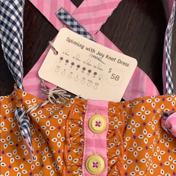 Matilda Jane girls knot dress. Size 2 NWT - Picture 2 of 2